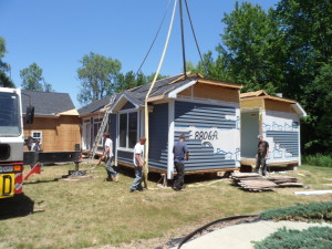 Modular Home Addition  Construction