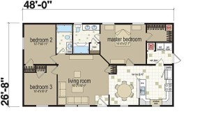 modular home floor plan