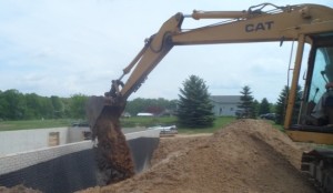 Excavation and Grading of Lot for Modular Homes