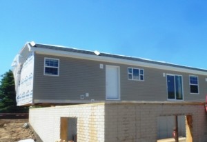 Modular Home on a Poured Concrete Basement