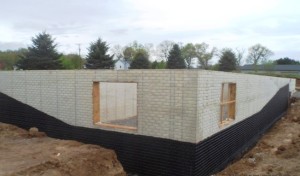 Modular Home Basement on a Poured Concrete Foundation