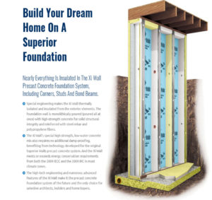 Insulated Precast Concrete Basement