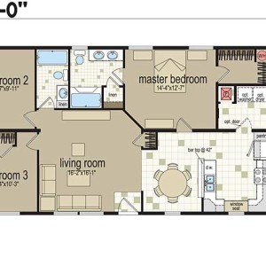 Examples of Three Bedroom Modular Home Floor Plans | Legendary Homes