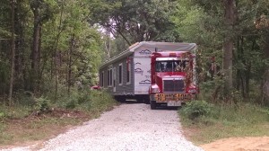 Bringing in Modular Home